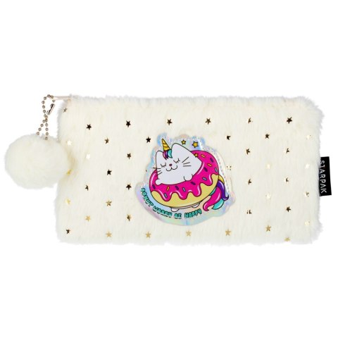 Piórnik saszetka pluszowa Cristal Catcorn STARPAK 490756
