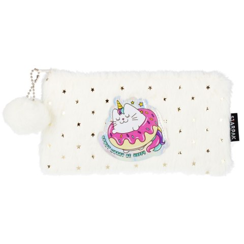 Piórnik saszetka pluszowa Cristal Catcorn STARPAK 490756