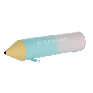 Piórnik silikon 1zamek ołówek mint STARPAK 510976