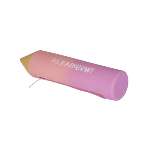 Piórnik silikon 1zamek ołówek violet STARPAK 510979