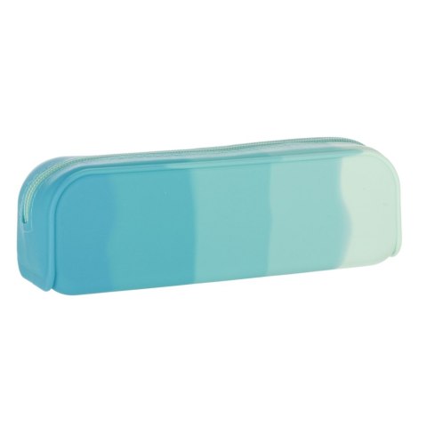 Piórnik silikon 1zamek turkusowy STARPAK 510989