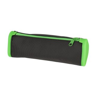Piórnik trójkątny 1zamek silikon/materiał STARPAK 510992
