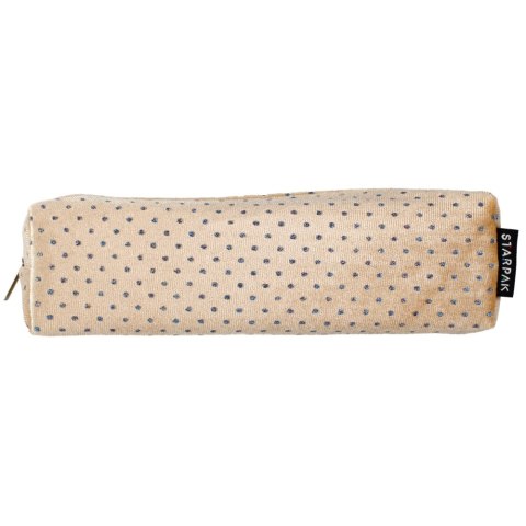 Piórnik tuba kwadratowa Beige Cristal STARPAK 490731
