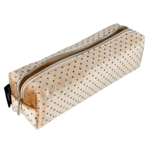 Piórnik tuba kwadratowa Beige Cristal STARPAK 490731