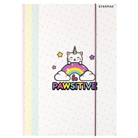 Teczka z gumką A4 Catcorn STARPAK 512109