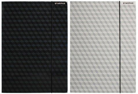 Teczka z gumką A4 Cube STARPAK 491058