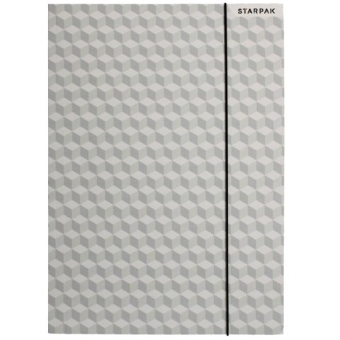 Teczka z gumką A4 Cube STARPAK 491058