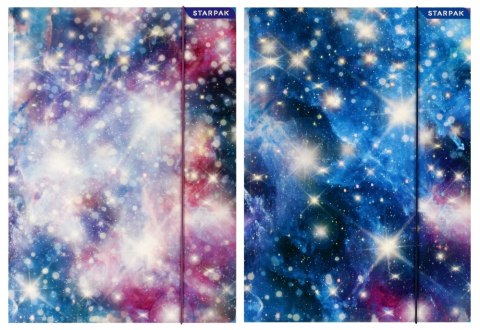 Teczka z gumką A4 Galaxy STARPAK 512105