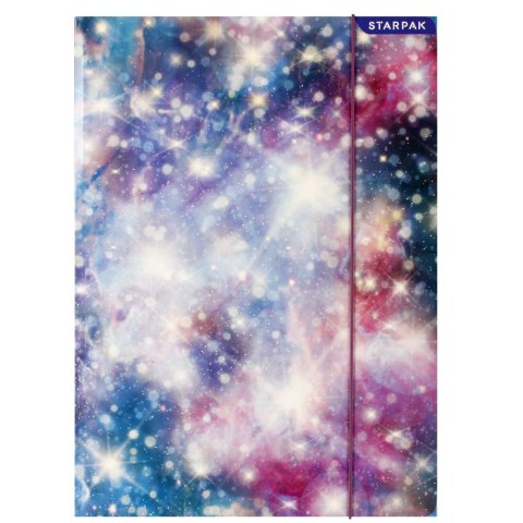 Teczka z gumką A4 Galaxy STARPAK 512105