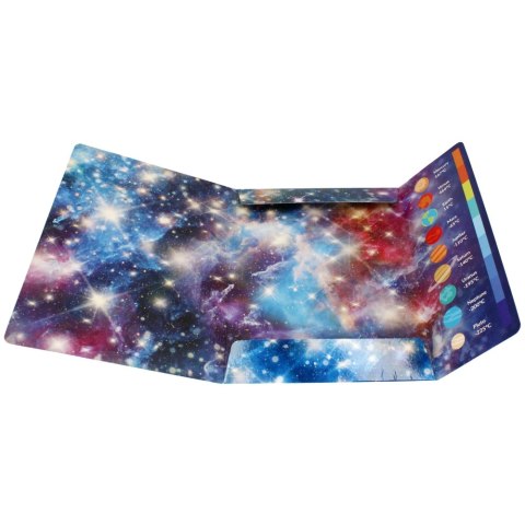 Teczka z gumką A4 Galaxy STARPAK 512105