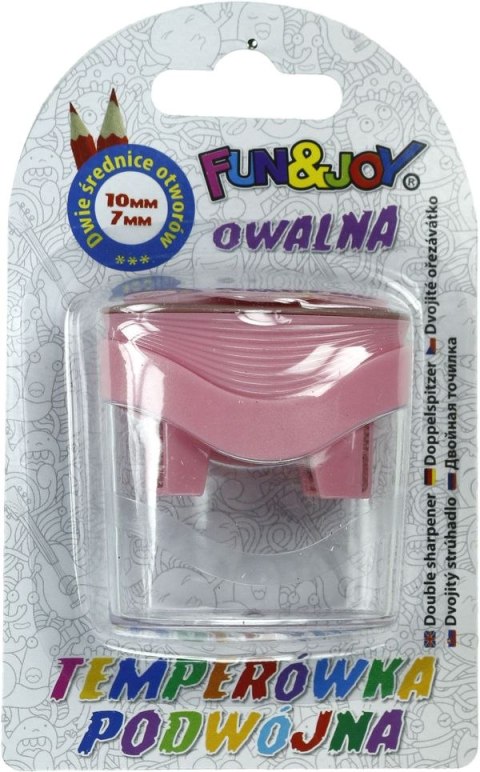 Temperówka podwójna owalna FUN&JOY FJ-TOP1337