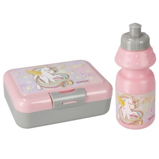Zestaw bidon z pudełkiem śniadaniowym UNICORN STARPAK 490063