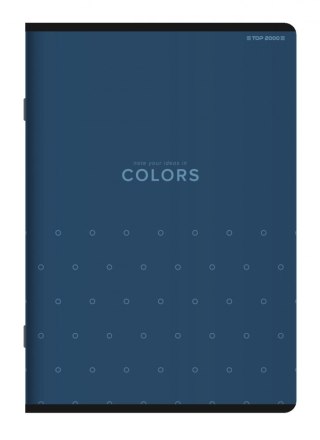 Zeszyt A4 Top 2000 COLORS 60 kartek w kratkę, Niebieski