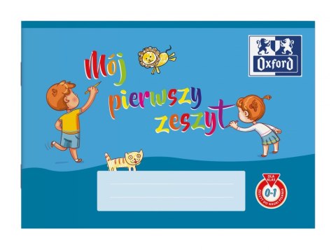 Zeszyt A5 Oxford, Do nauki pisania, 16 kartek, linia specjalna