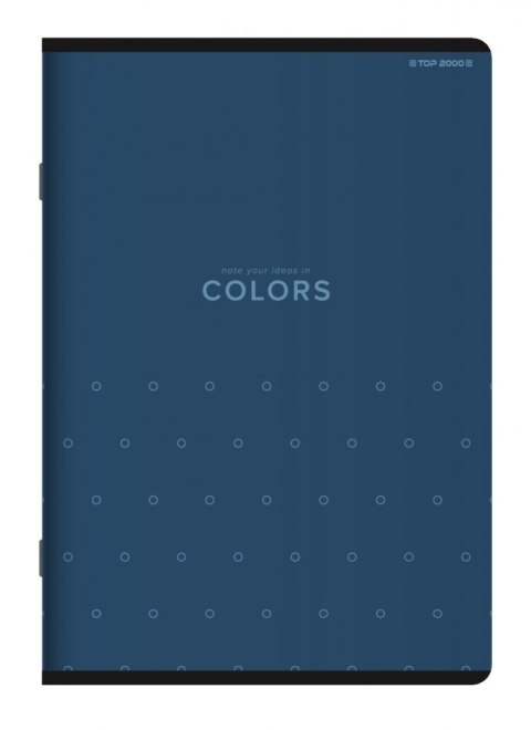 Zeszyt A5 Top 2000 COLORS 60 kartek w kratkę, Niebieski