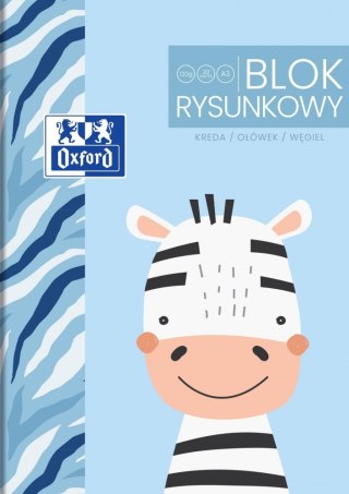 Blok Rysunkowy Oxford Kids A3 20 kartek, Biały