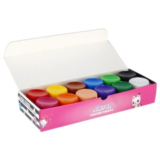 Farby plakatowe 12 kolorów 20ml Gabby s Dollhouse STARPAK 536926
