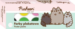 Farby plakatowe 12kol 20ml Pusheen ST. MAJEWSKI 658006
