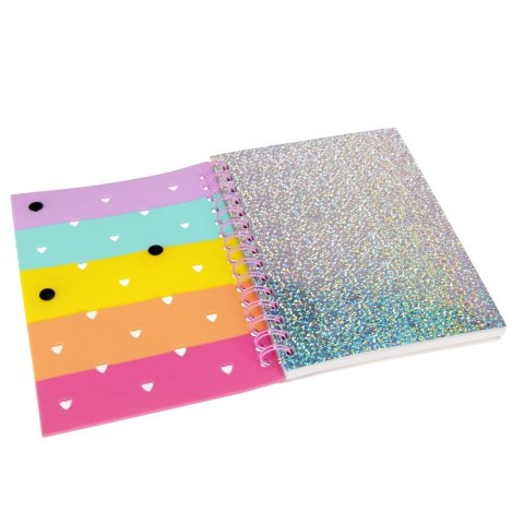 Kołonotes silikon A5 gruba linia Fruits STARPAK 537167