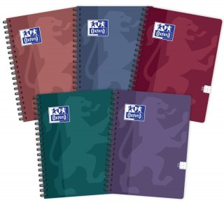 Kołozeszyt Oxford TOUCH TREND A4, 100 kartek w kratkę