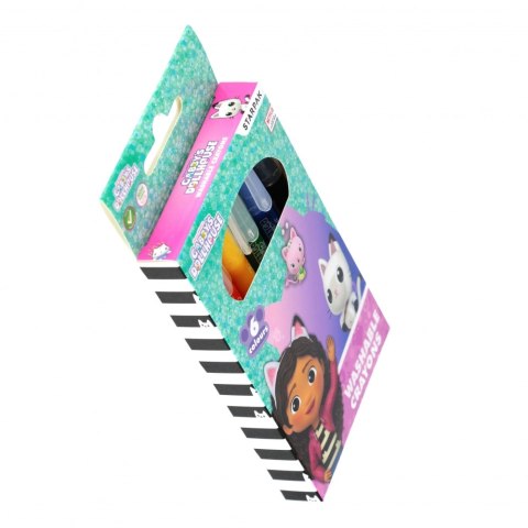 Kredki zmywalne 6 kolorów Gabby s Dollhouse STARPAK 528998