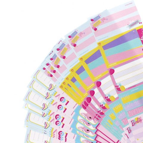 Naklejki na zeszyt Barbie1 A 25 STARPAK 536020