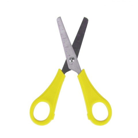 Nożyczki metalowe 13cm leworęczne z miarką STARPAK 533760