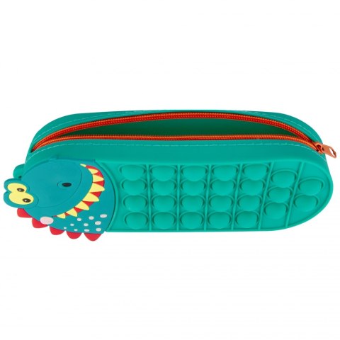 Piórnik silikon 1zamek Dino STARPAK 536939