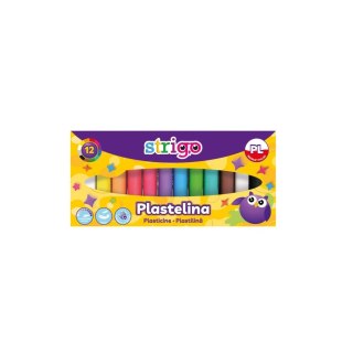 Plastelina 12kol Strigo PILOT SSC332