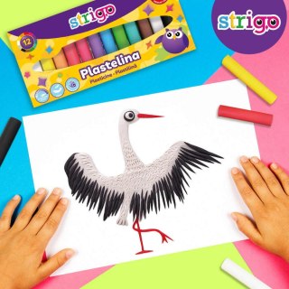 Plastelina 12kol Strigo PILOT SSC332