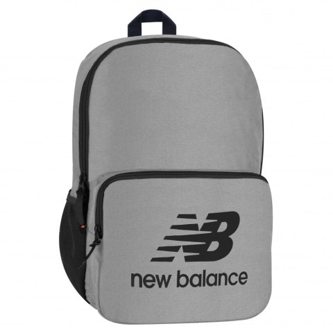 Plecak młodzieżowy 1zamek 3kieszenie popielaty NEW BALANCE 717263 POP