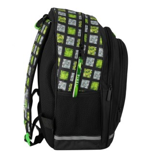 Plecak szkolny Pixel zielony STARPAK 527187