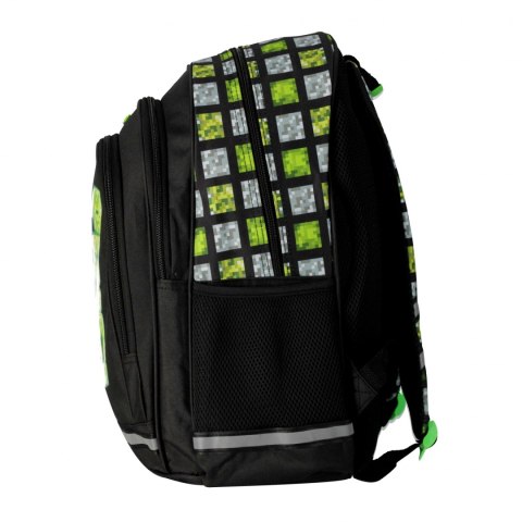 Plecak szkolny Pixel zielony STARPAK 527187