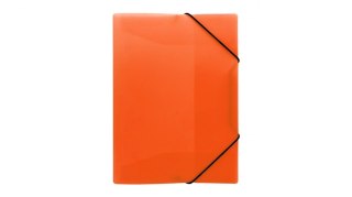TECZKA Z GUMKA PP A4 NEON POM B-FOL FOL