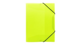 TECZKA Z GUMKA PP A4 NEON ZOL B-FOL FOL