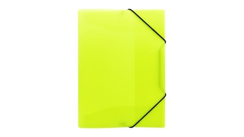 TECZKA Z GUMKA PP A4 NEON ZOL B-FOL FOL