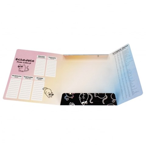 Teczka z gumką A4 Kitty black STARPAK 536509