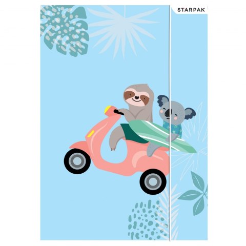 Teczka z gumką A4 Koala STARPAK 536503