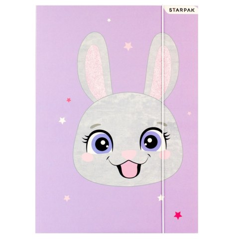 Teczka z gumką A4 Rabbit STARPAK 536513