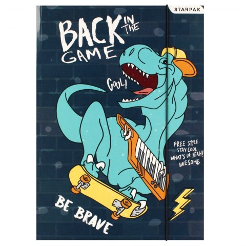 Teczka z gumką A4 Skate Dino STARPAK 536505