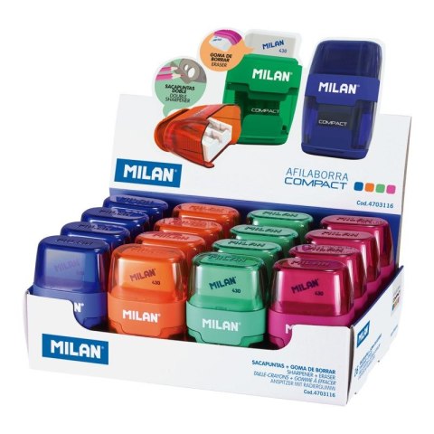 Temperówko - gumka MILAN COMPACT, pud. 16 szt.