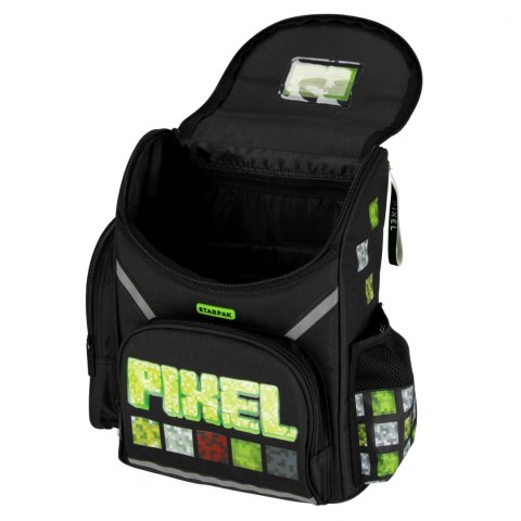 Tornister Pixel zielony STARPAK 527144