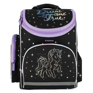 Tornister Unicorn czarny STARPAK 527143