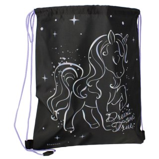 Worek na buty Unicorn czarny STARPAK 527157