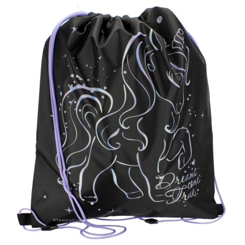 Worek na buty Unicorn czarny STARPAK 527157