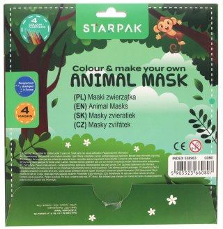 Zestaw Maski Zwierzęta STARPAK 538963