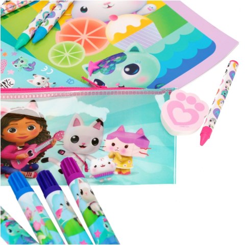 Zestaw artystyczny z naklejkami Gabby s Dollhouse STARPAK 537102