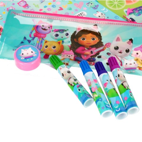 Zestaw artystyczny z naklejkami Gabby s Dollhouse STARPAK 537102