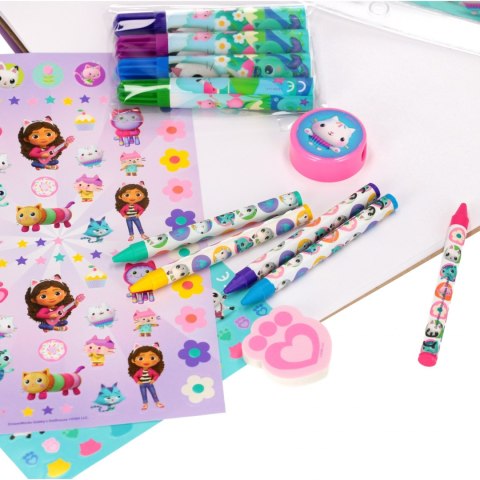 Zestaw artystyczny z naklejkami Gabby s Dollhouse STARPAK 537102