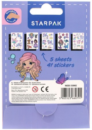 Zestaw kreatywny wydrapywanka Girl STARPAK 538962